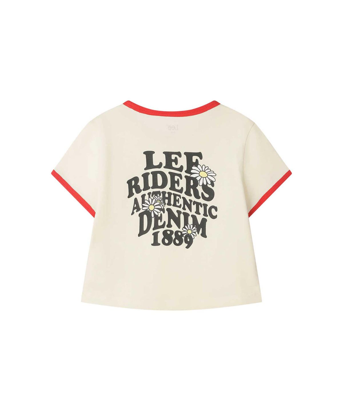 리 키즈(LEE KIDS) 데이지 리본 백그래픽 링거티 라이트옐로우 LK2602ST45LY