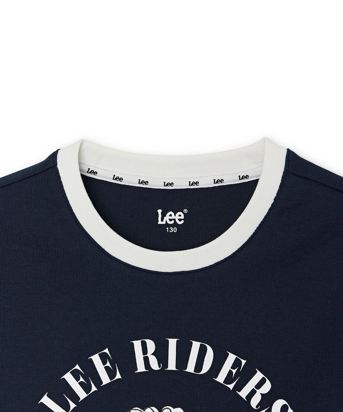 리 키즈(LEE KIDS) 데이지 그래픽 컬링 반팔티셔츠 네이비 LK2602ST44NA