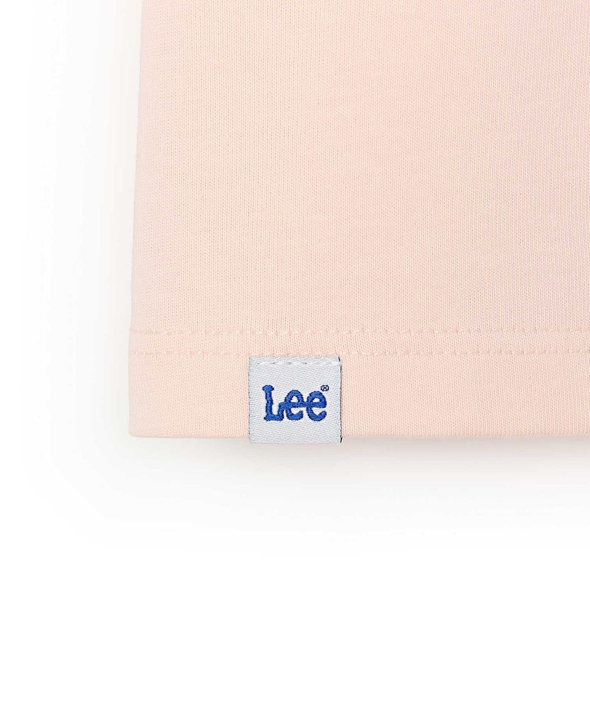 리 키즈(LEE KIDS) 데이지 레이스 프린트 크롭 티셔츠 피치 LK2602ST43PE