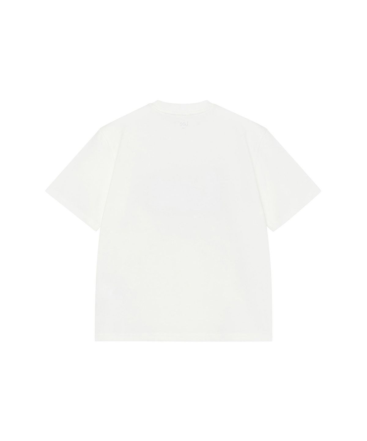리 키즈(LEE KIDS) 페인팅 빈티지 로고 티셔츠 화이트 LK2602ST41WH