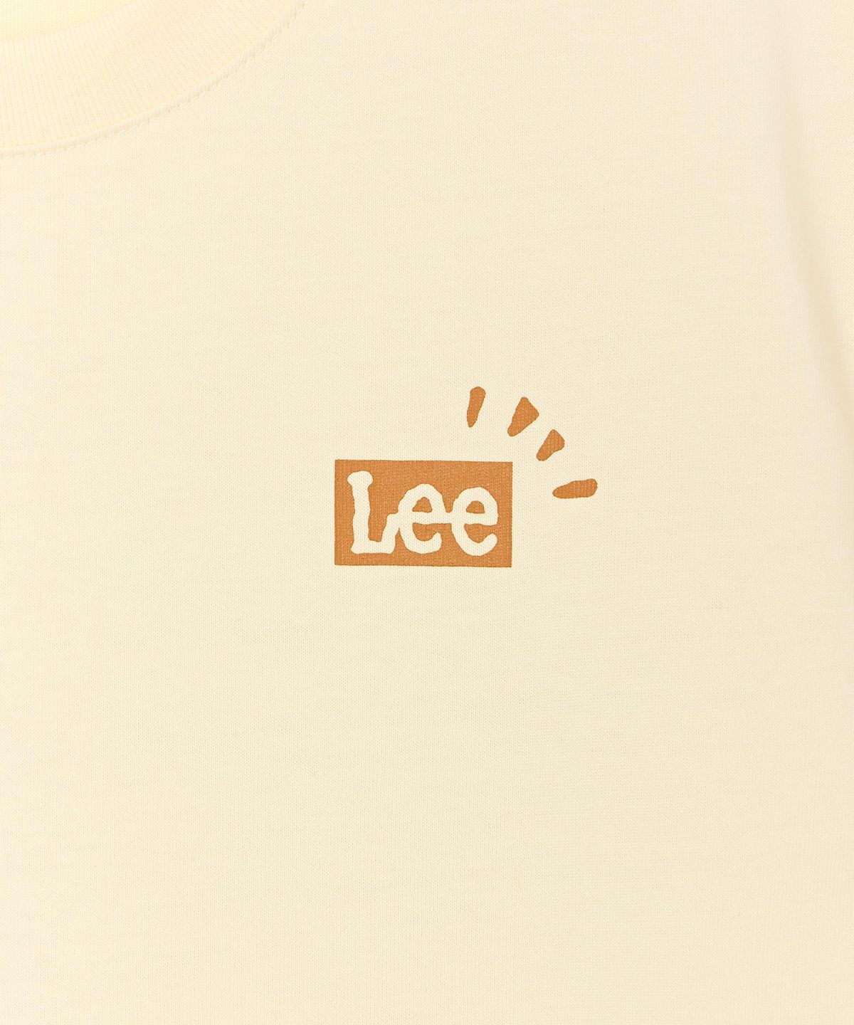 리 키즈(LEE KIDS) 리 드로잉 그래픽 티셔츠 라이트옐로우 LK2602ST40LY