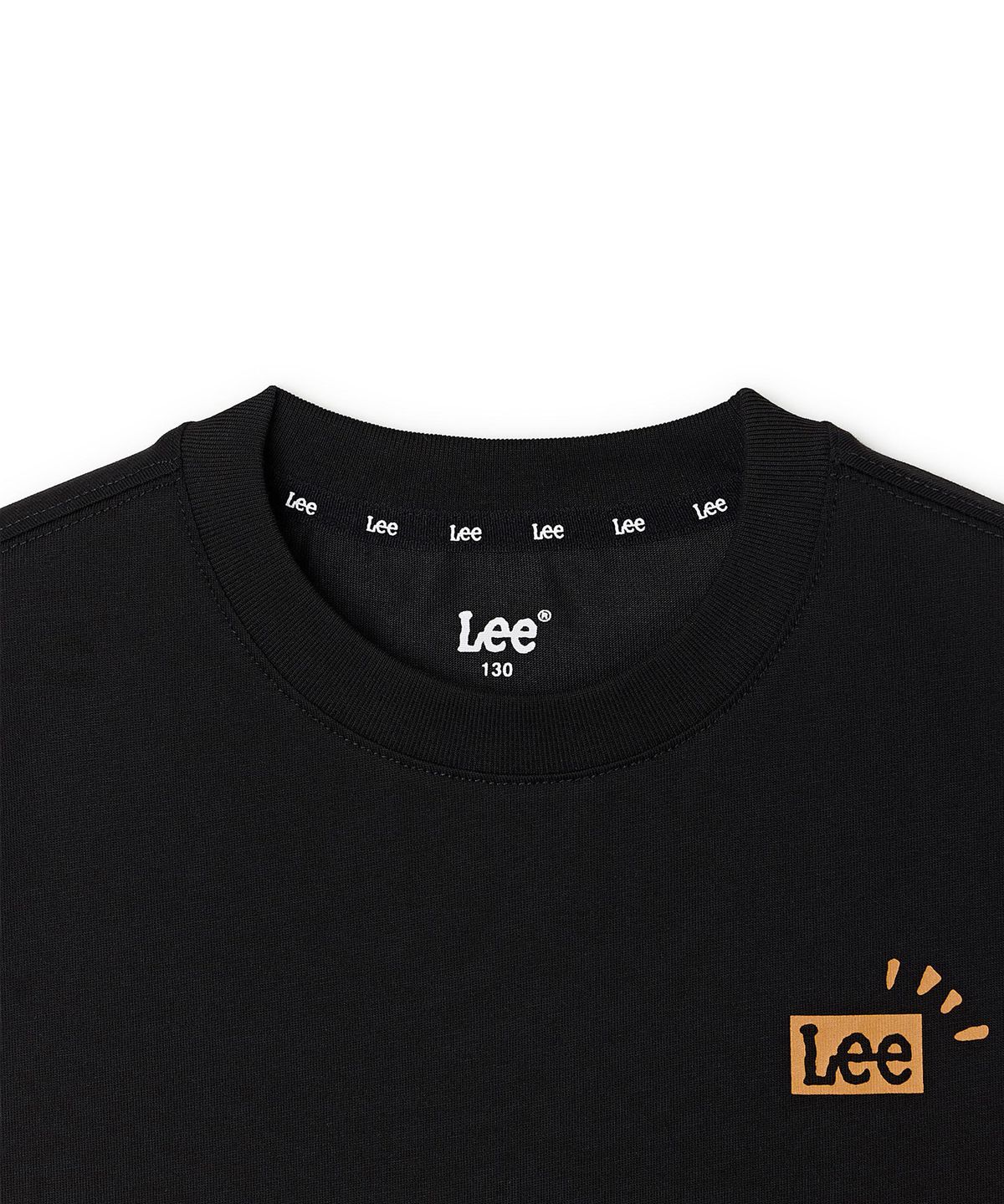 리 키즈(LEE KIDS) 리 드로잉 그래픽 티셔츠 블랙 LK2602ST40BK