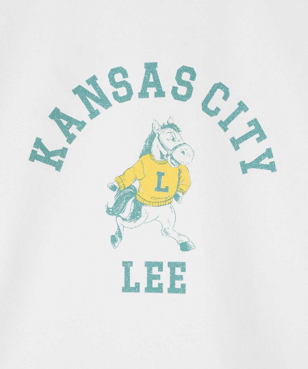 리 키즈(LEE KIDS) 카우보이 링거 반팔티셔츠 스카이블루 LK2602ST25SB