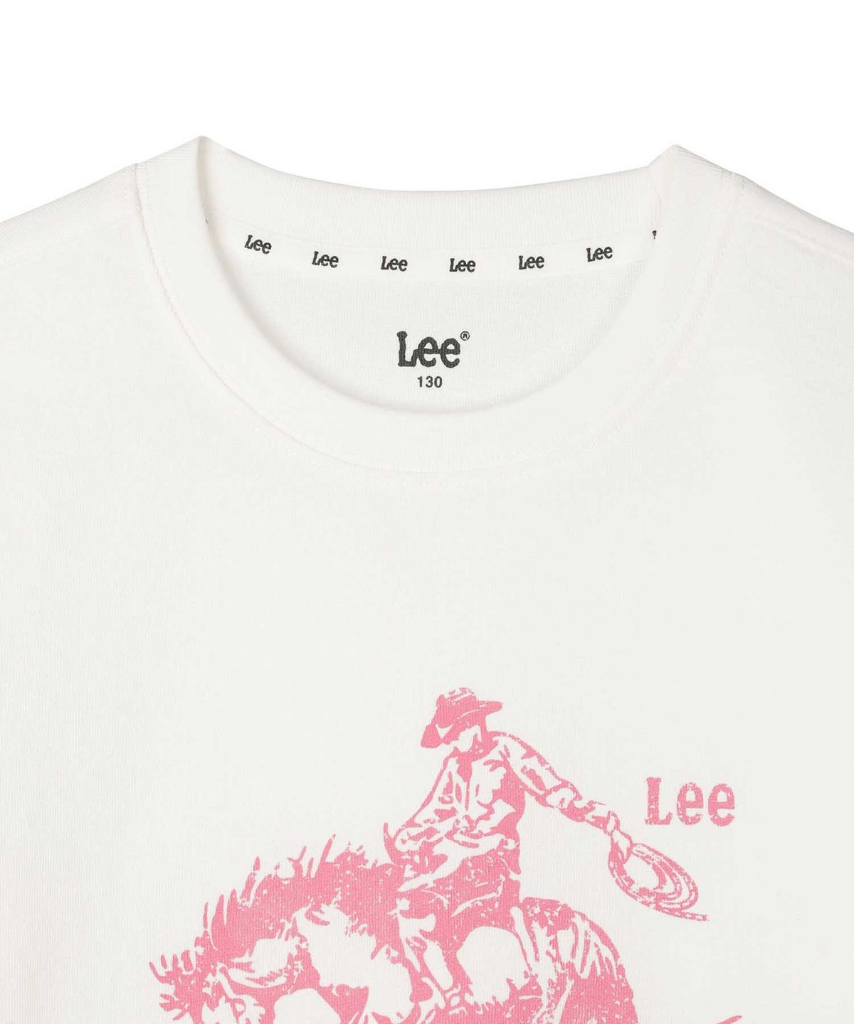 리 키즈(LEE KIDS) 오리지널 카우보이 그래픽 티셔츠 화이트 LK2602ST23WH