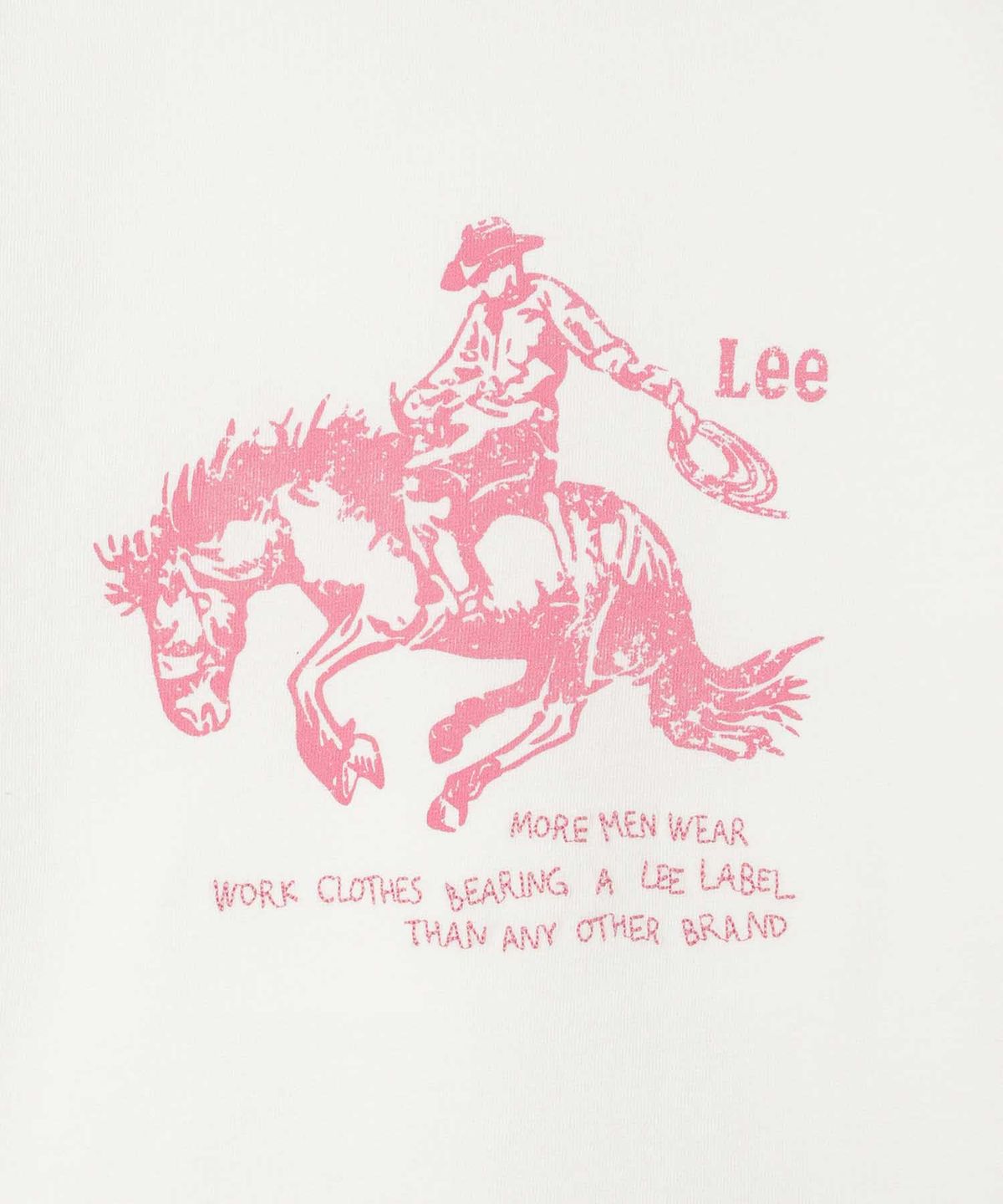 리 키즈(LEE KIDS) 오리지널 카우보이 그래픽 티셔츠 화이트 LK2602ST23WH