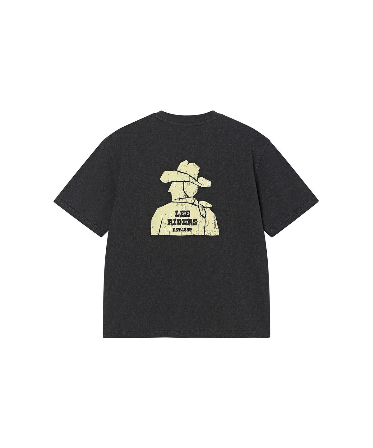 리 키즈(LEE KIDS) 카우보이 백 그래픽 티셔츠 다크그레이 LK2602ST21DG