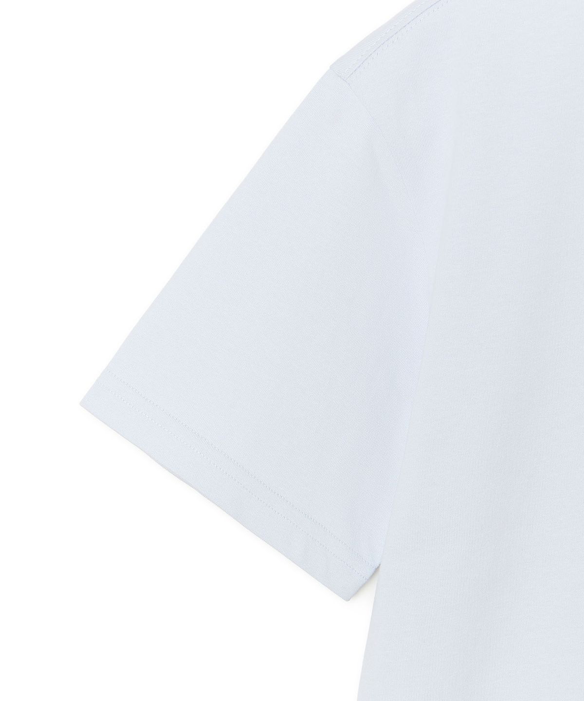 리 키즈(LEE KIDS) 포켓 스티치 포인트 베이직 티셔츠 스카이블루 LK2602ST05SB