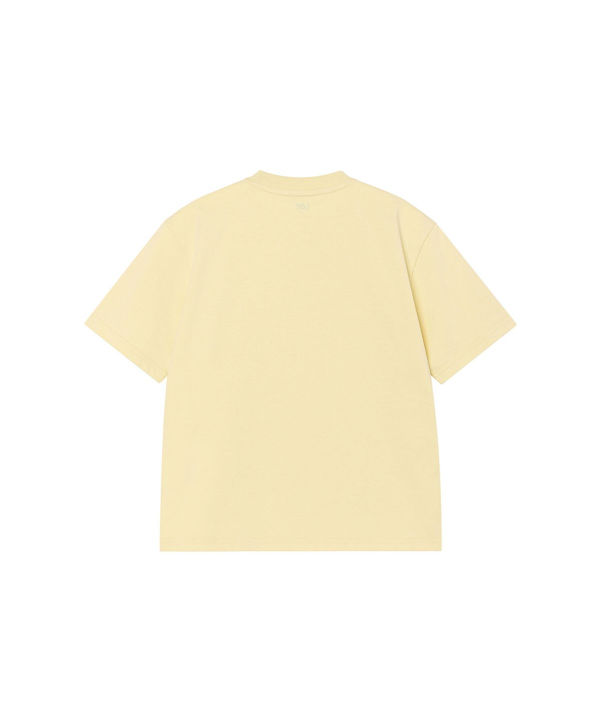 리 키즈(LEE KIDS) 포켓 스티치 포인트 베이직 티셔츠 라이트옐로우 LK2602ST05LY