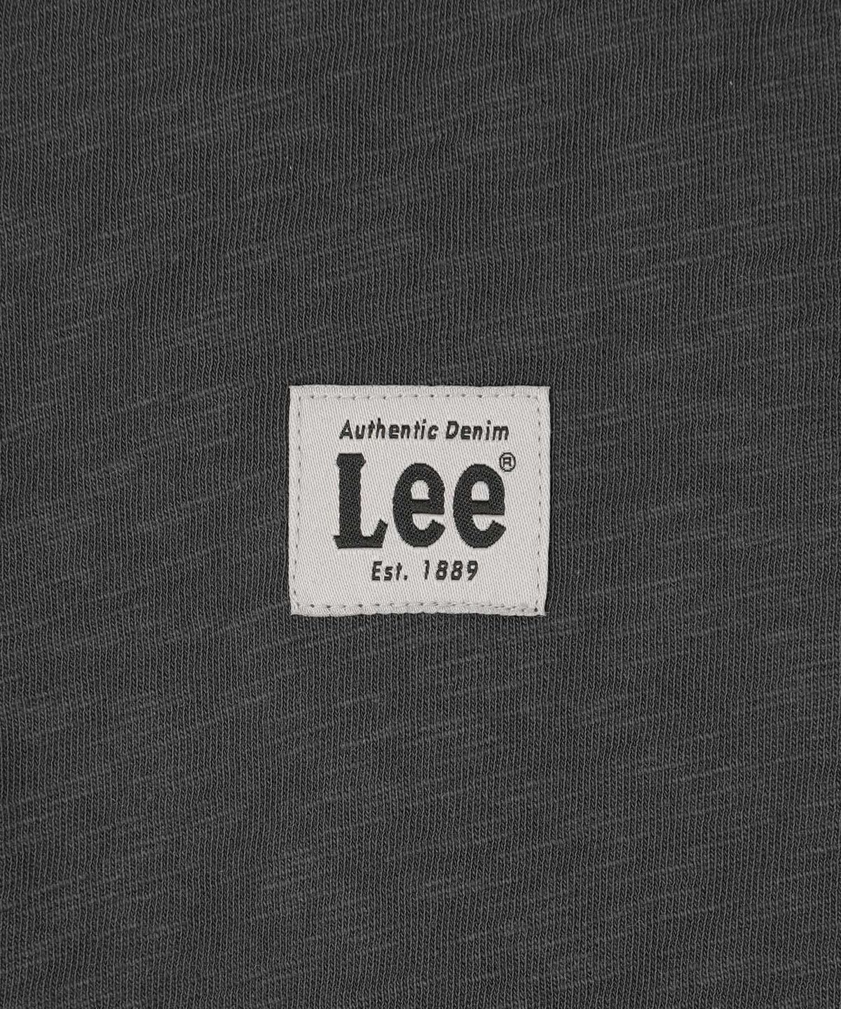 리 키즈(LEE KIDS) 헨리넥 슬럽 티셔츠 다크그레이 LK2602ST04DG