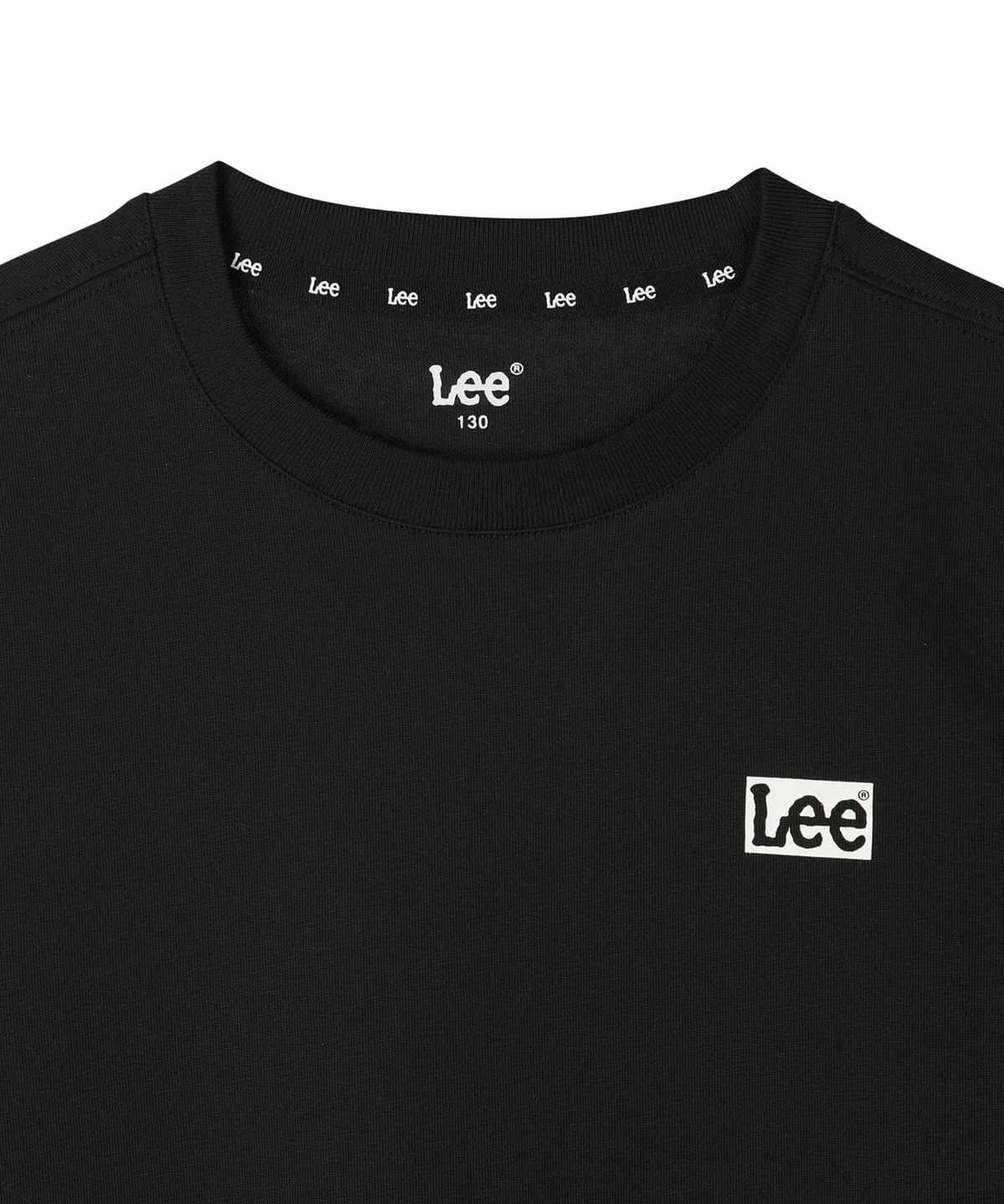 리 키즈(LEE KIDS) 에센셜 박스 스몰트위치 반팔티셔츠 블랙 LK2602ST02BK