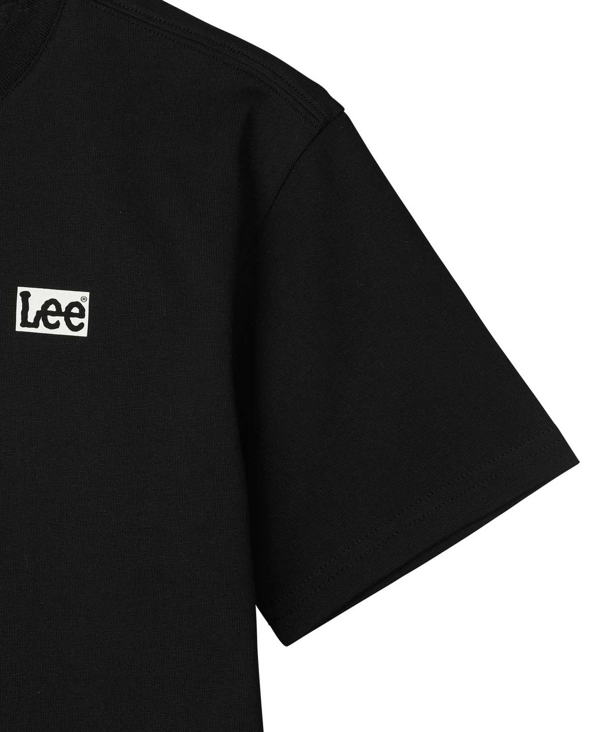 리 키즈(LEE KIDS) 에센셜 박스 스몰트위치 반팔티셔츠 블랙 LK2602ST02BK