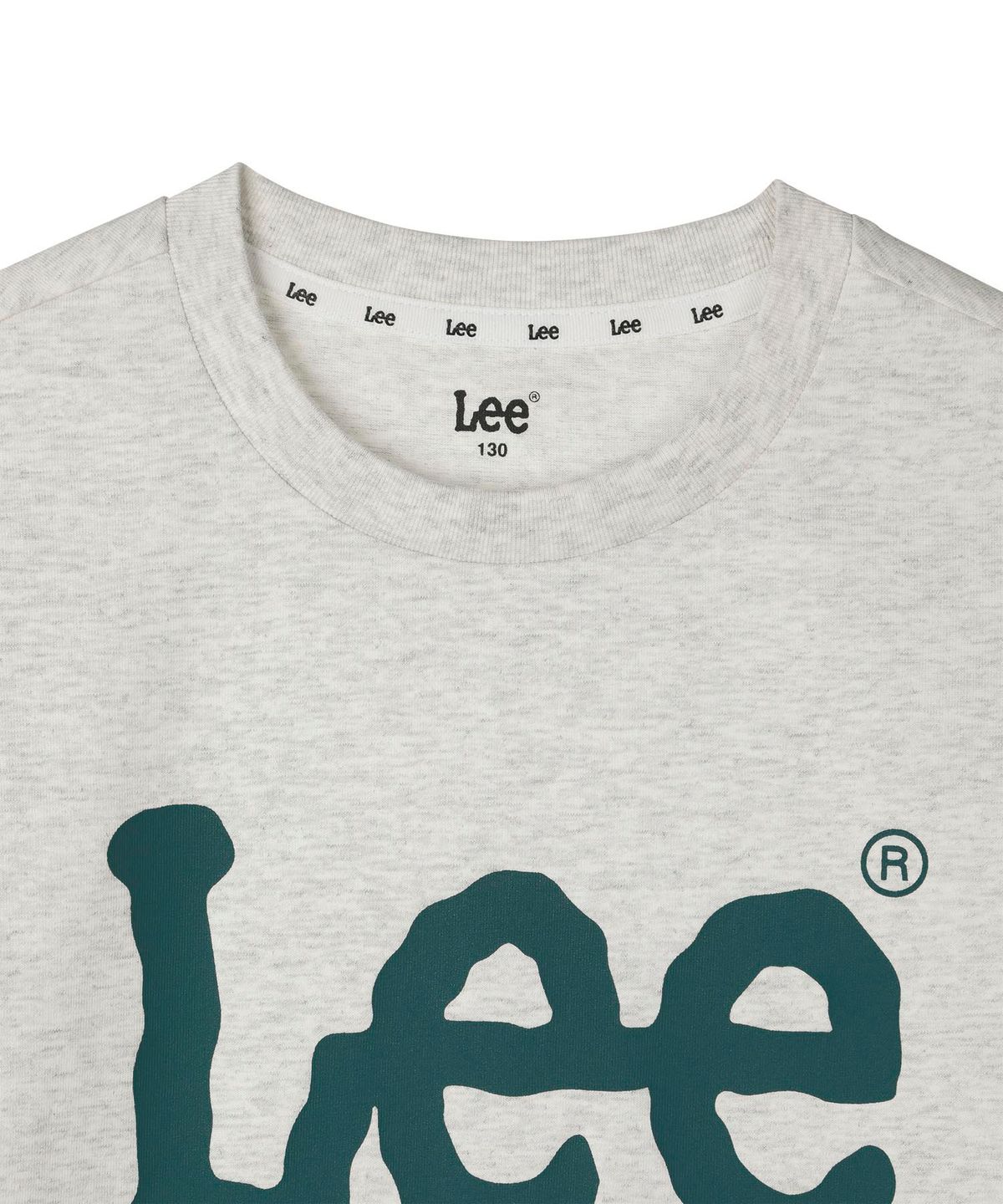 리 키즈(LEE KIDS) 에센셜 빅트위치 반팔티셔츠 화이트멜란지 LK2602ST01WM