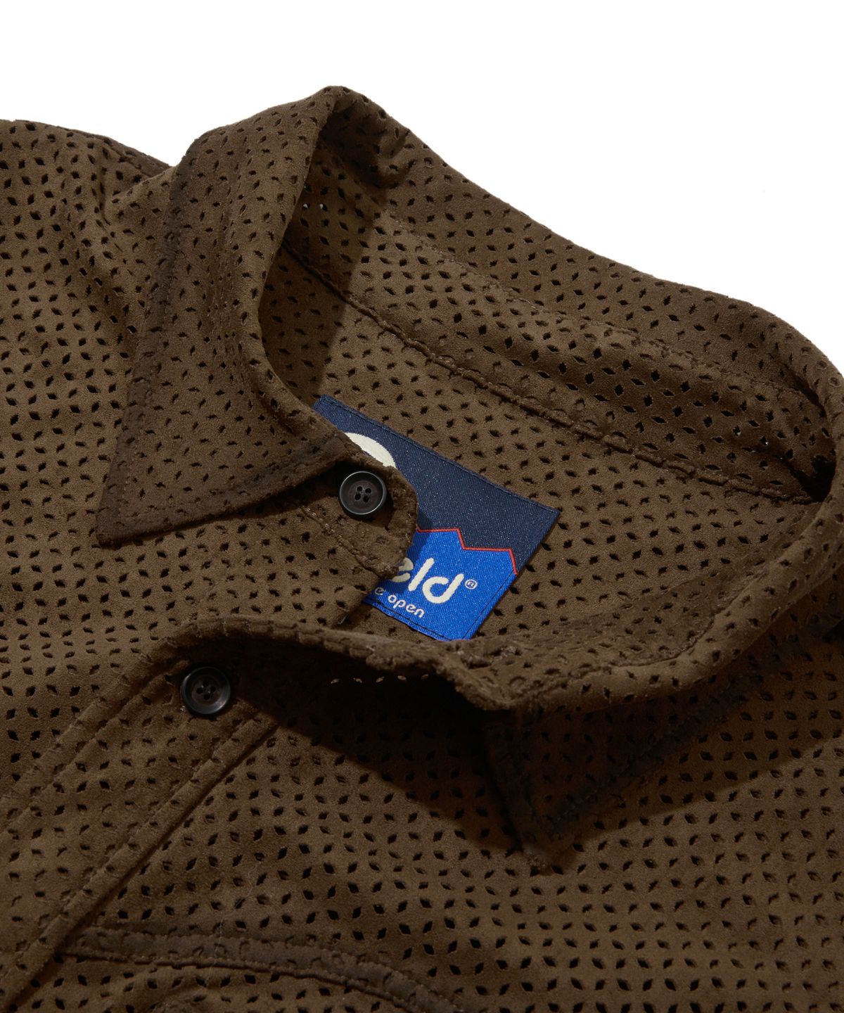 펜필드(PENFIELD) 포우 스웨이드 웨스턴 셔츠 브라운_FS1WR60U