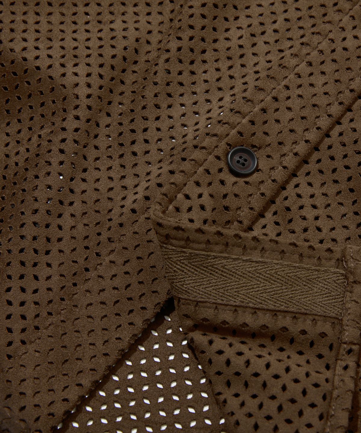 펜필드(PENFIELD) 포우 스웨이드 웨스턴 셔츠 브라운_FS1WR60U