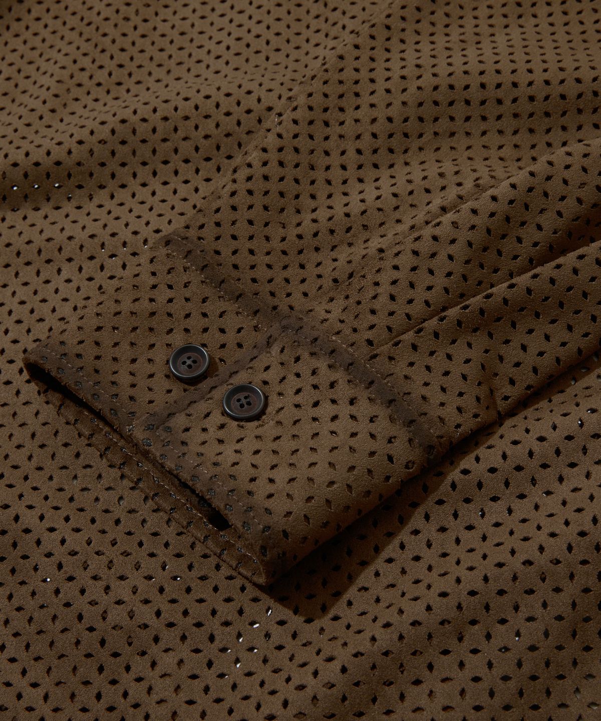 펜필드(PENFIELD) 포우 스웨이드 웨스턴 셔츠 브라운_FS1WR60U