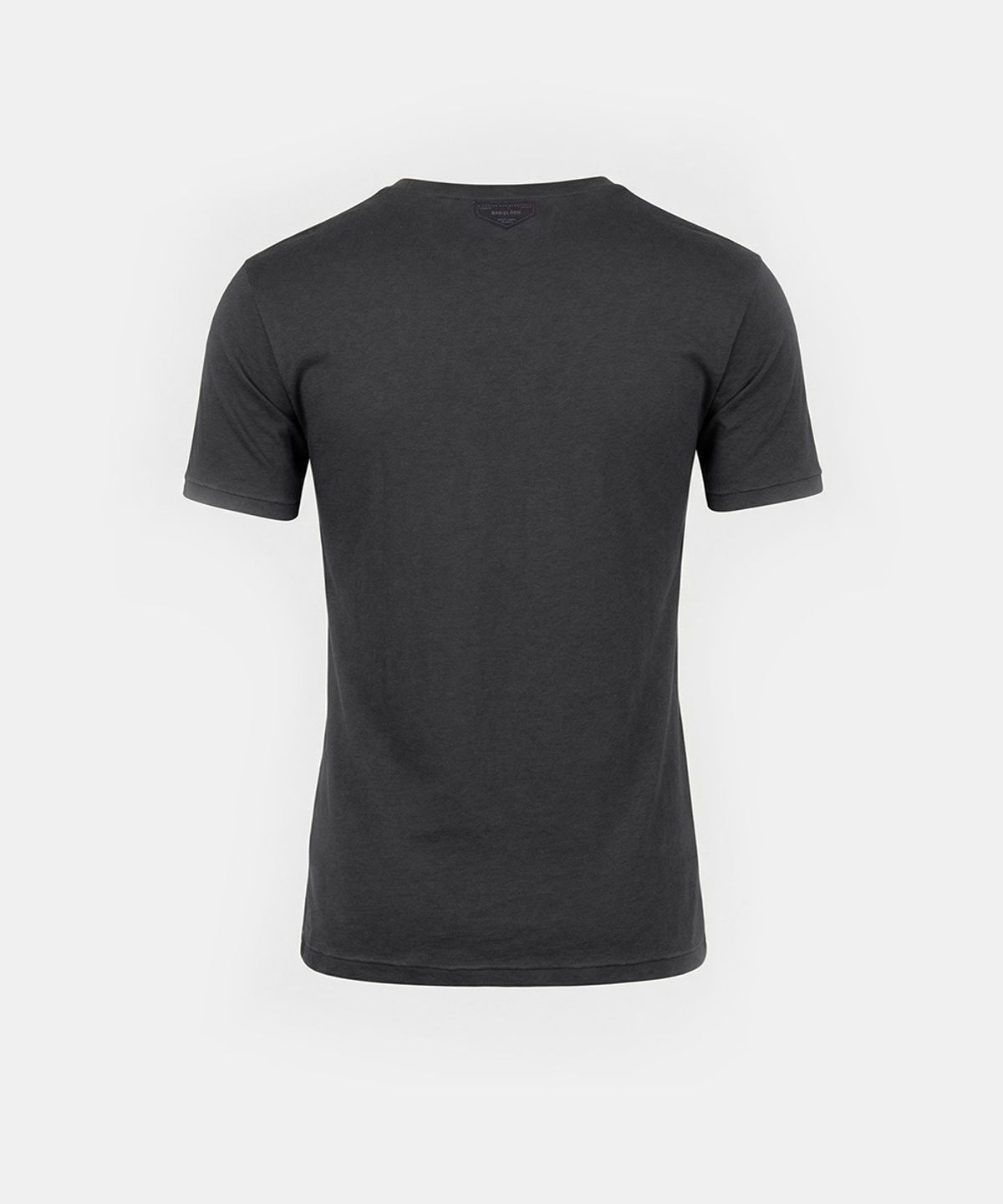 배드블러드(BADBLOOD) BS Cotton Jersey Fitted Short Sleeve T-Shirt - Charcoal