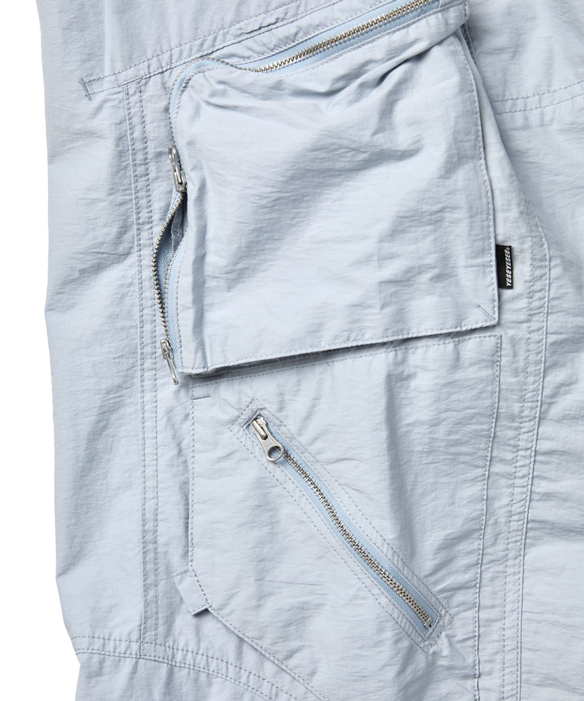 예스아이씨(YESEYESEE) Zip Cargo Pants Blue