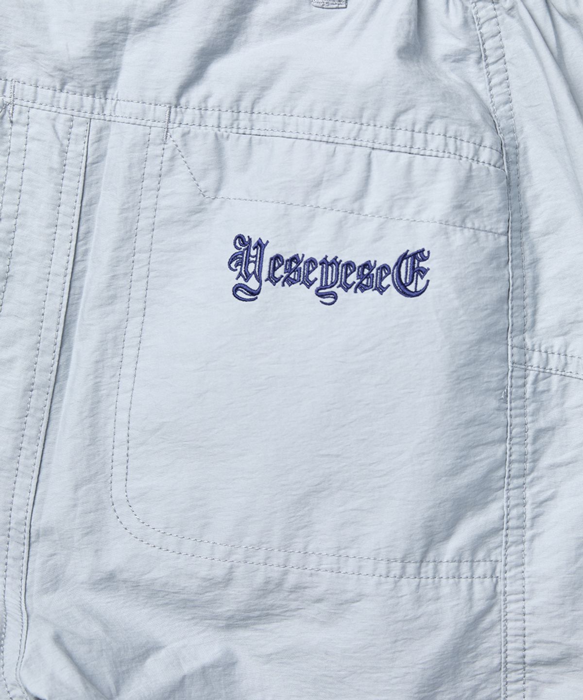 예스아이씨(YESEYESEE) Zip Cargo Pants Blue