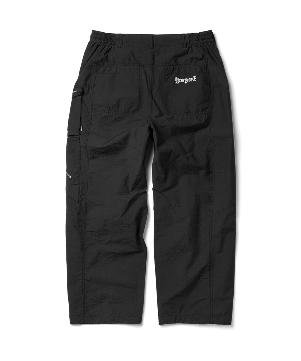 예스아이씨(YESEYESEE) Zip Cargo Pants Black