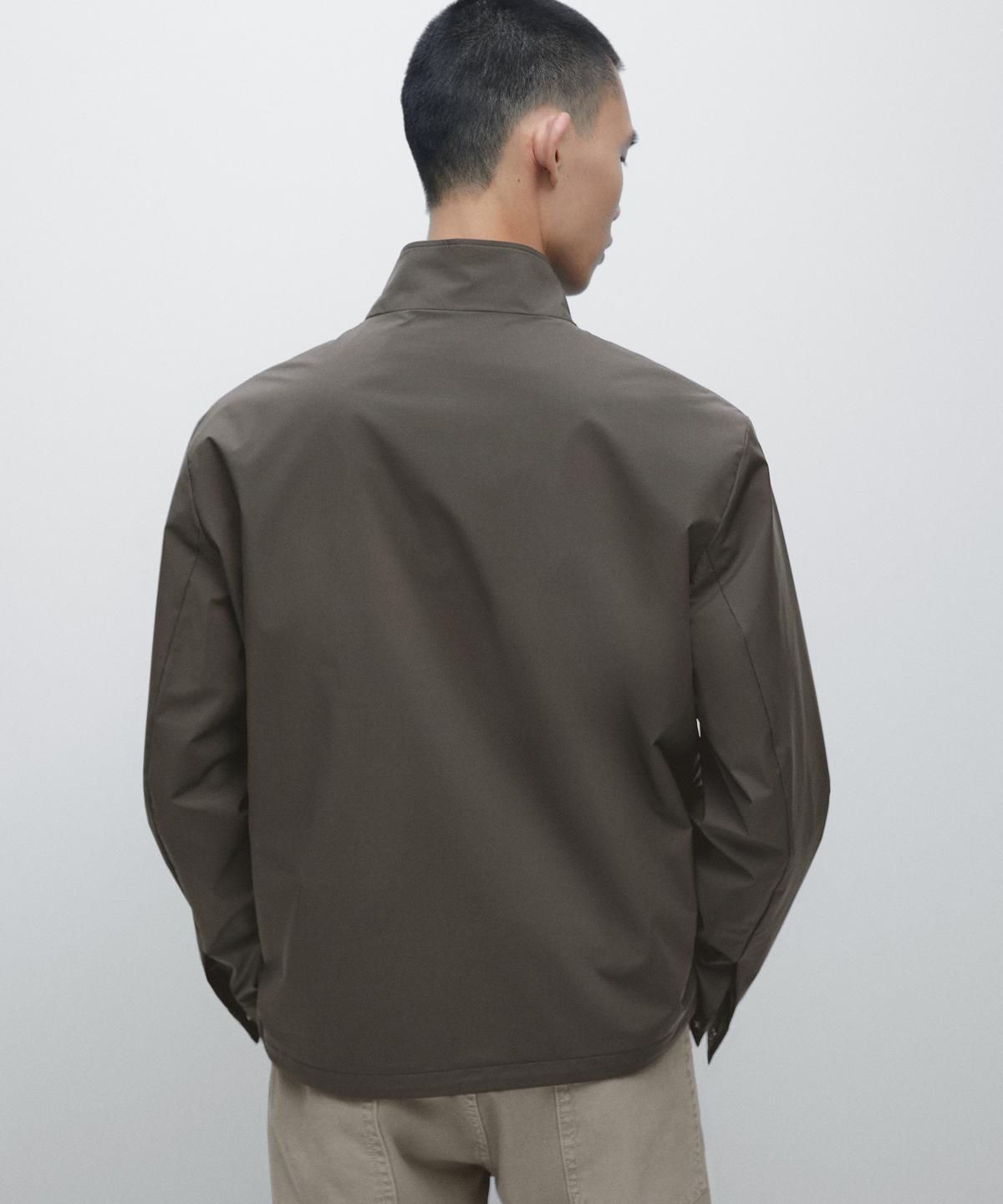 마시모두띠(MASSIMO DUTTI) 바이 스트레치 패브릭 재킷