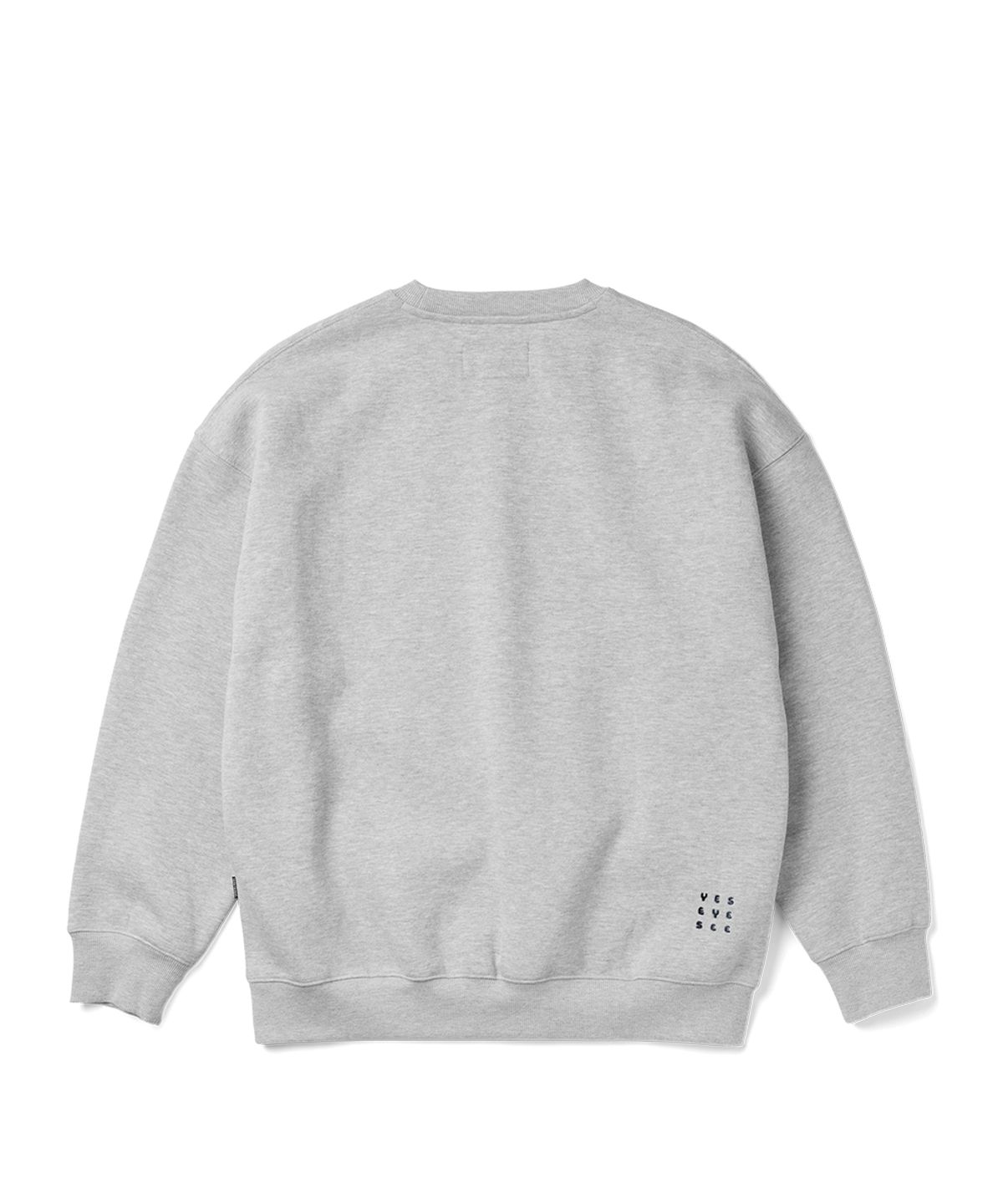 예스아이씨(YESEYESEE) Y.E.S Combine Sweatshirt Grey