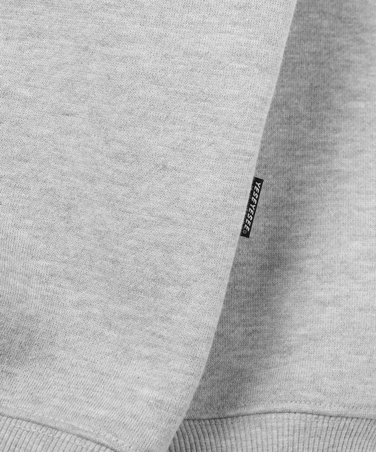 예스아이씨(YESEYESEE) Y.E.S Combine Sweatshirt Grey