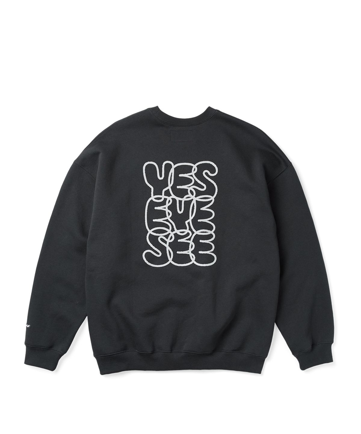 예스아이씨(YESEYESEE) C-Logo Sweatshirt Charcoal
