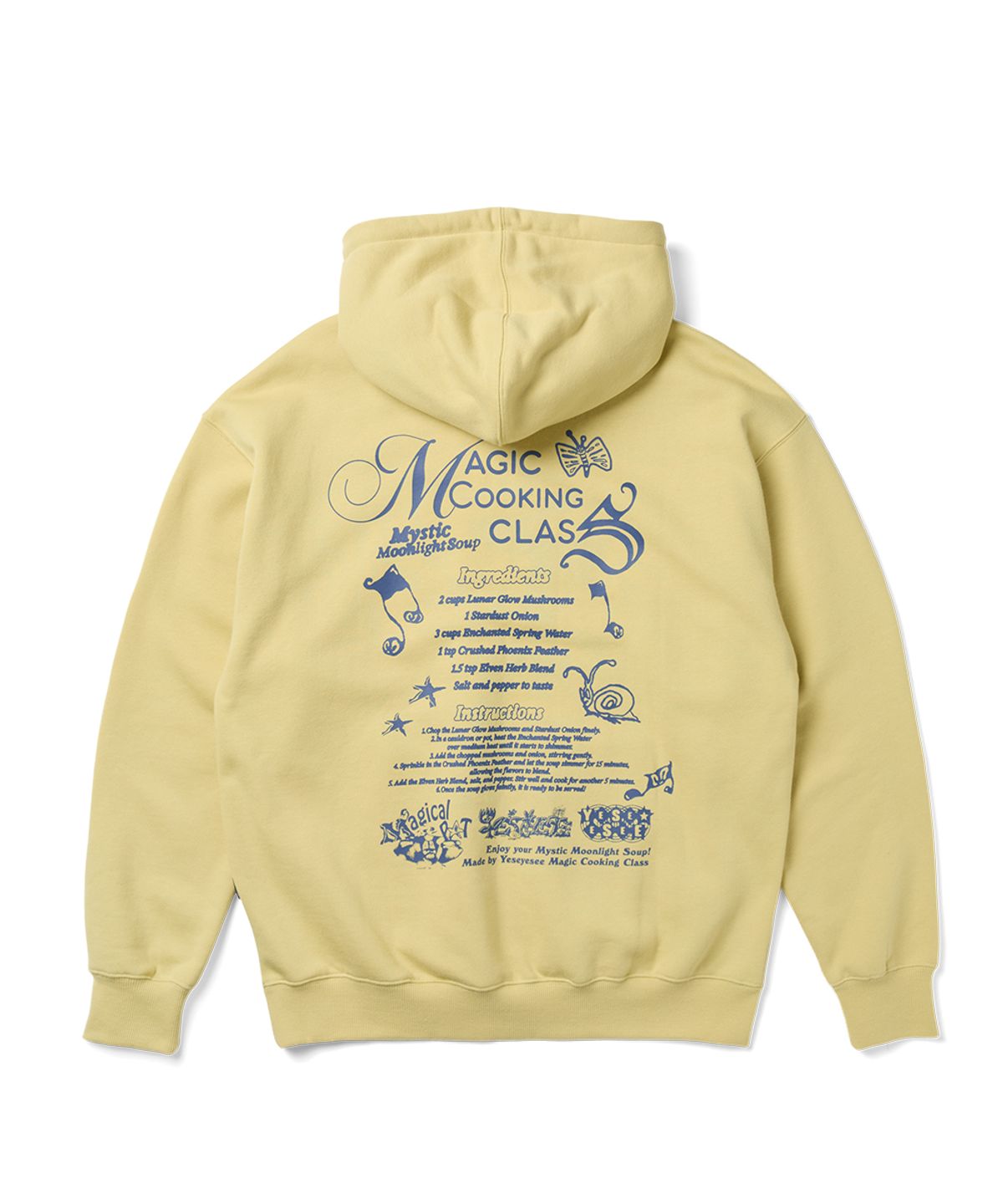 예스아이씨(YESEYESEE) Y.E.S Magical Hoodie Light Mustard