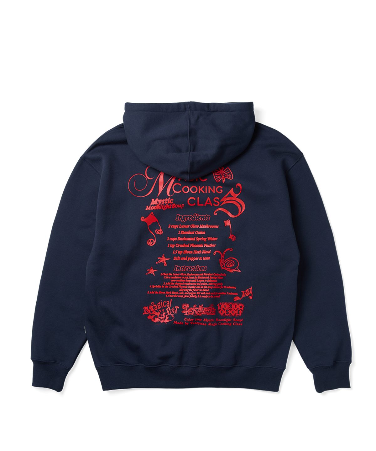 예스아이씨(YESEYESEE) Y.E.S Magical Hoodie Navy
