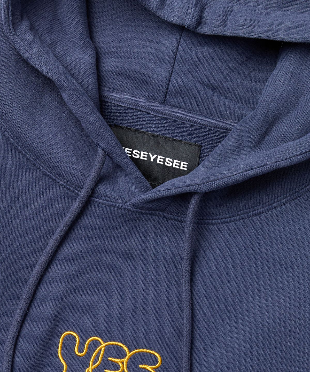 예스아이씨(YESEYESEE) Y.E.S C-Logo Hoodie Light Navy