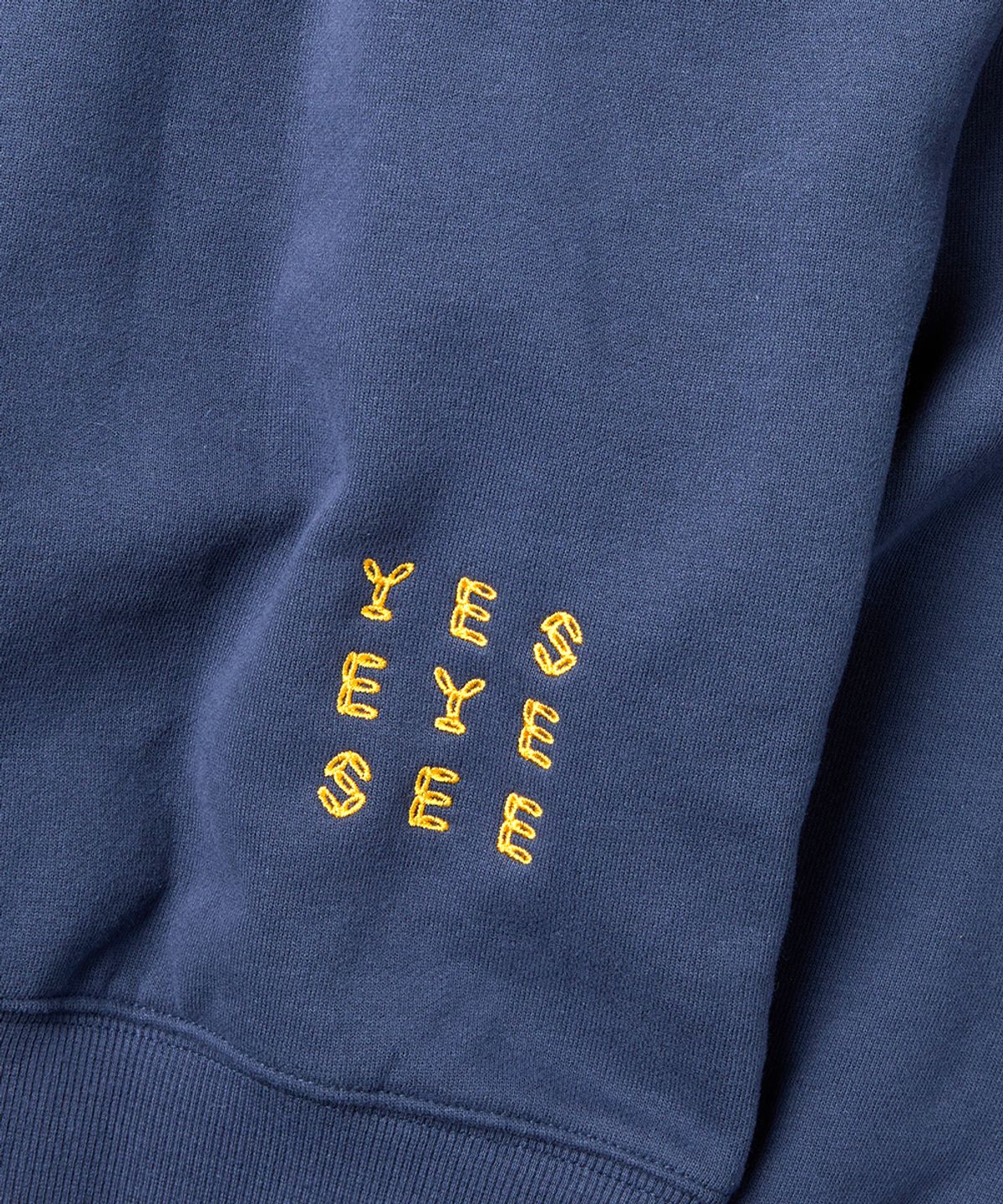 예스아이씨(YESEYESEE) Y.E.S C-Logo Hoodie Light Navy
