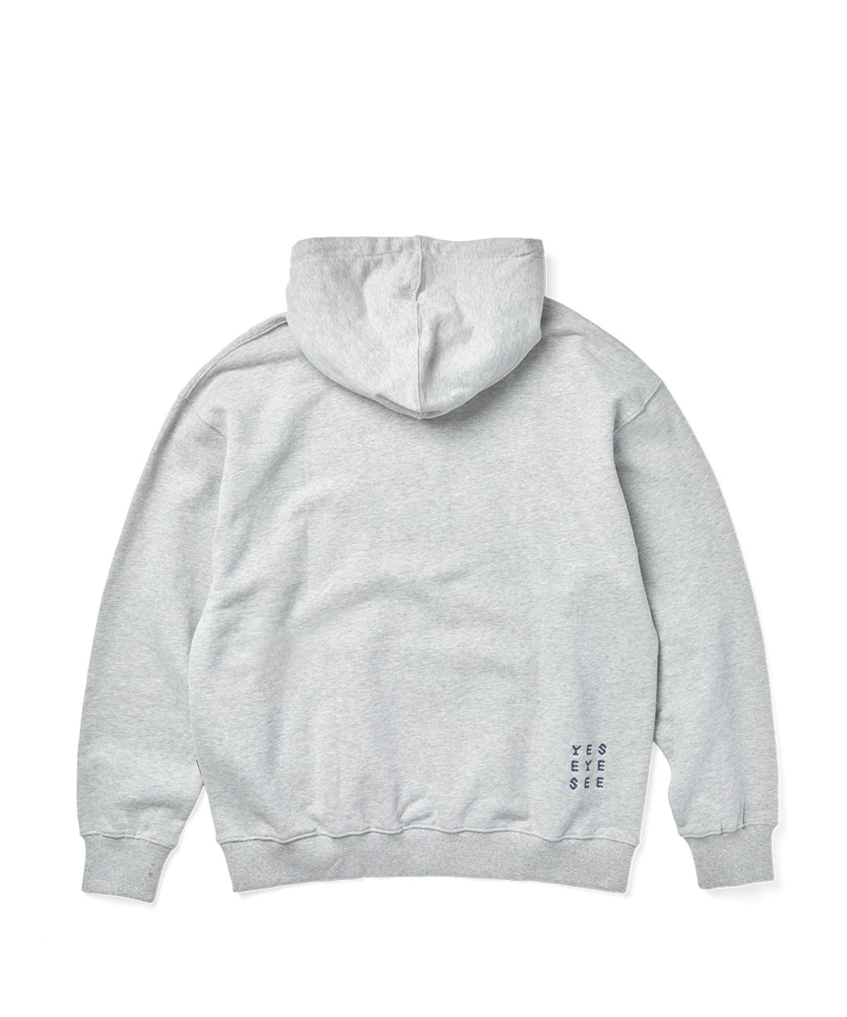 예스아이씨(YESEYESEE) Y.E.S C-Logo Hoodie Grey