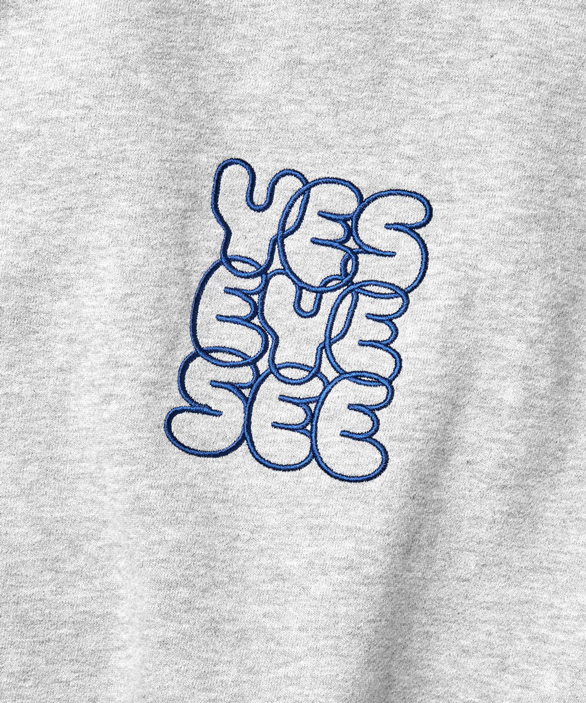 예스아이씨(YESEYESEE) Y.E.S C-Logo Hoodie Grey