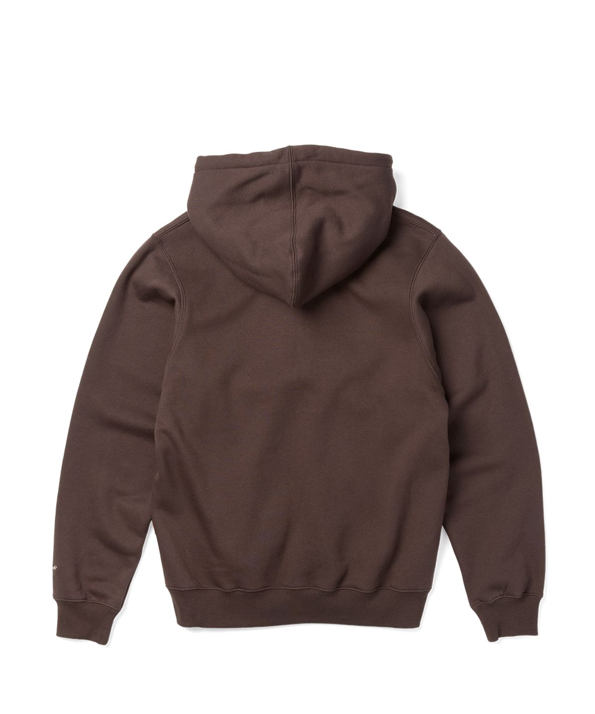 예스아이씨(YESEYESEE) Y.E.S Snail Logo Zip-up Hoodie Dark Brown