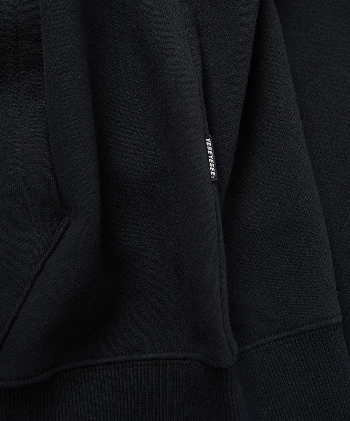 예스아이씨(YESEYESEE) Y.E.S Bully Check Zip-up Hoodie Black