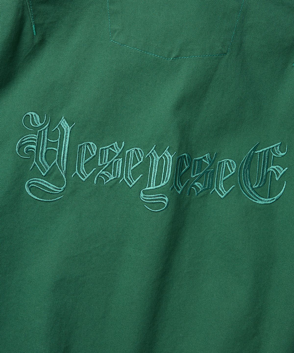 예스아이씨(YESEYESEE) Zip Work Jacket Green