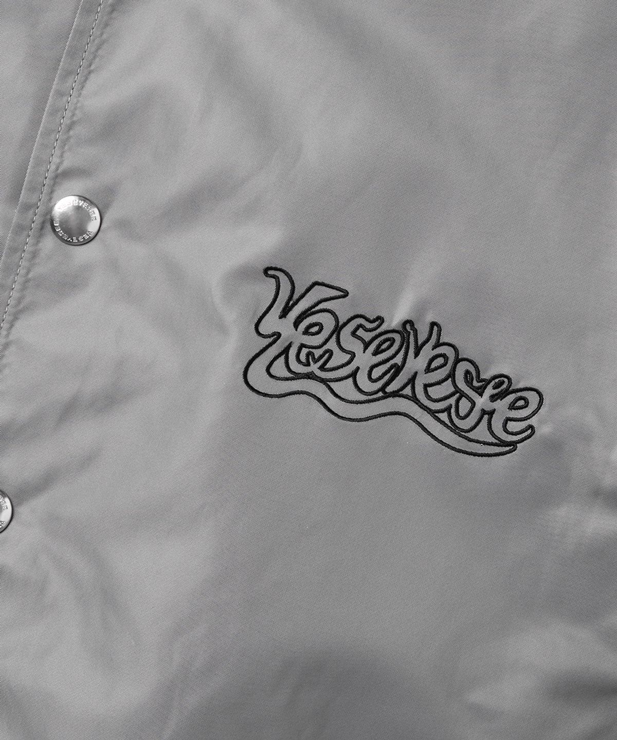 예스아이씨(YESEYESEE) Y.E.S Team Stadium Jacket Grey