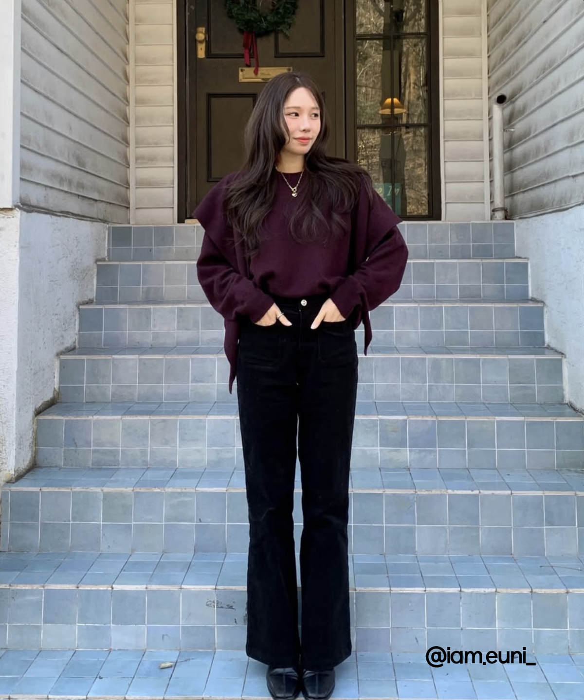 페이르(FEYRE) 느와르 플레어 팬츠