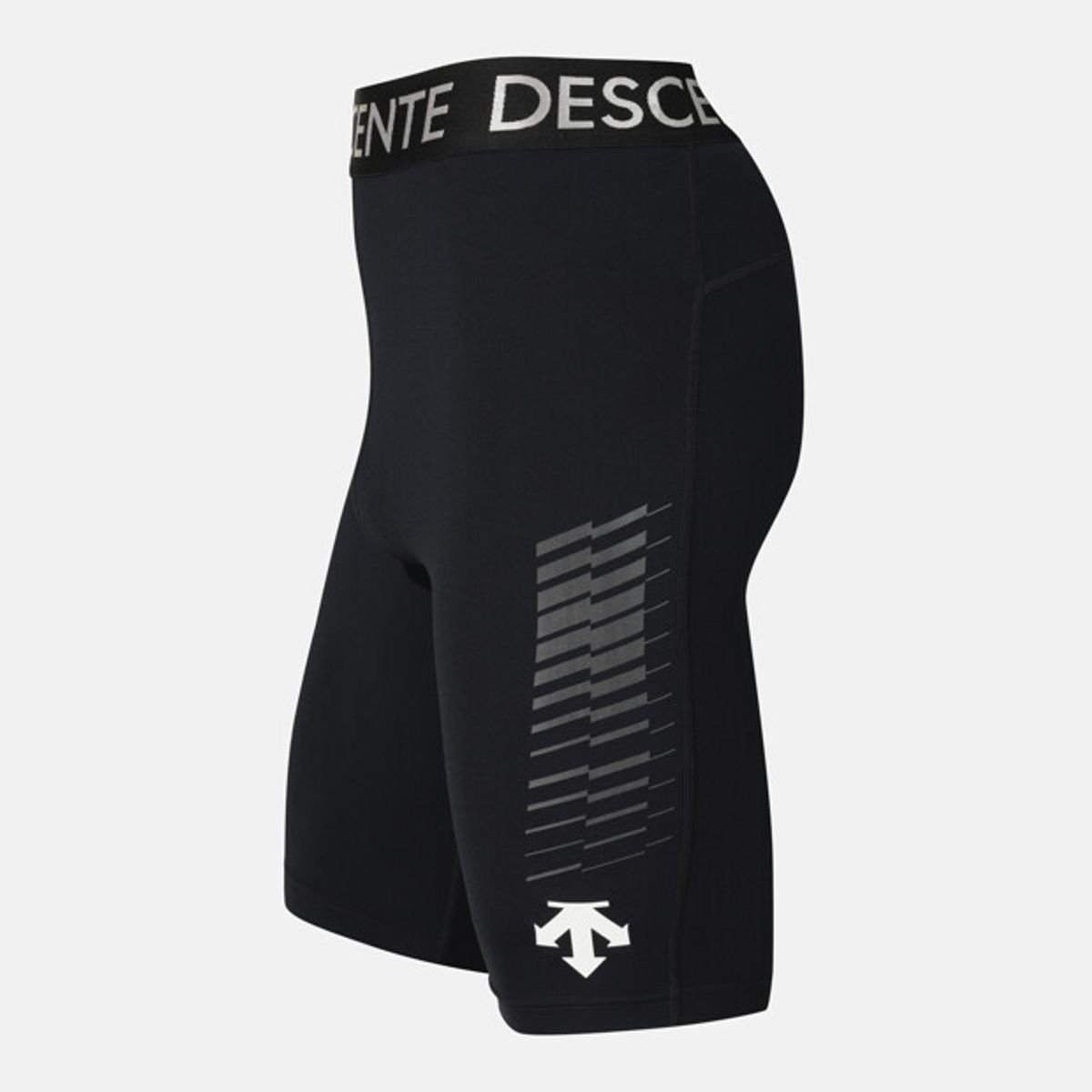 데상트(DESCENTE) 러닝 델타프로 하프 타이즈 블랙 SR123RKL22