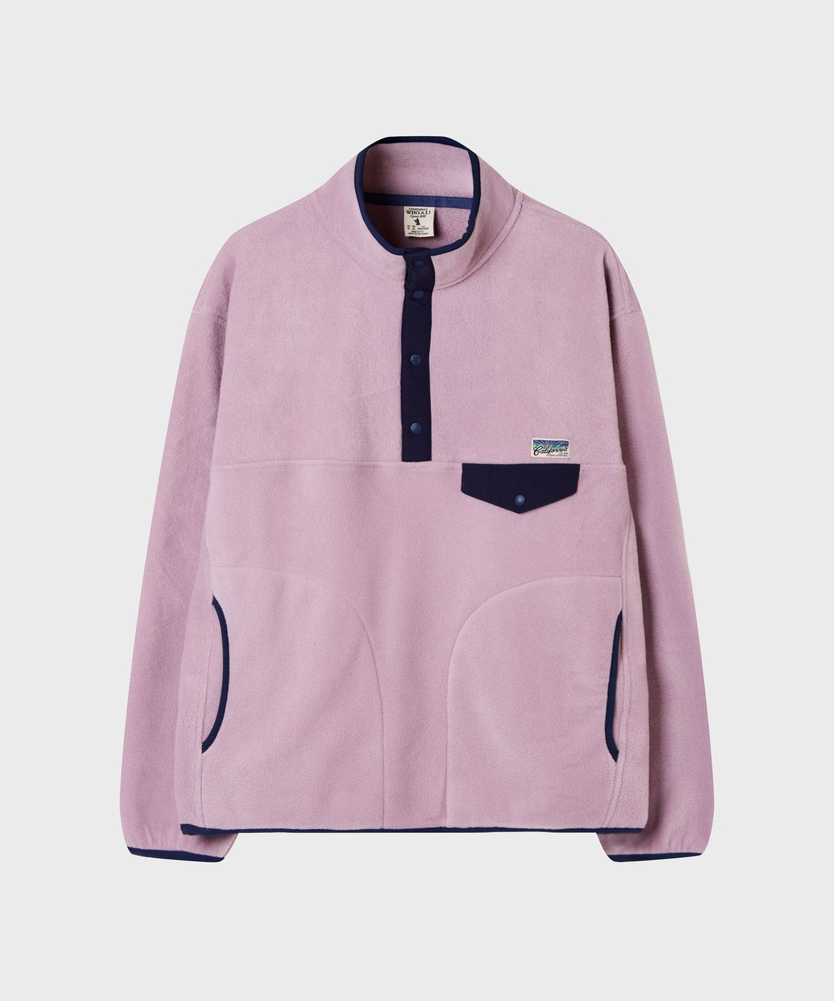 후아유(WHO.A.U) Button Fleece Half Zip-up / WHMAG4V22U