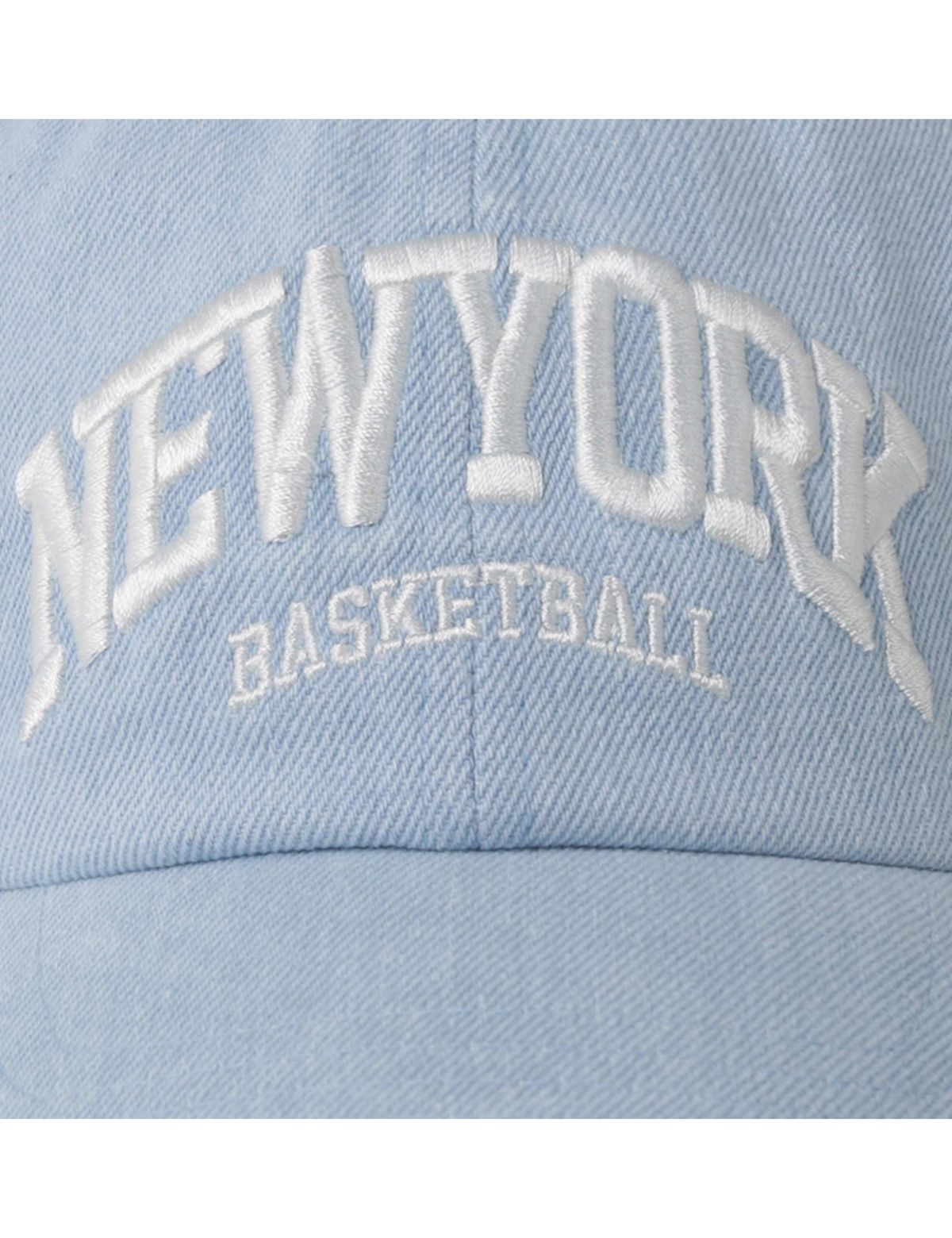 엔비에이(NBA) NYK 아치형 시티 피그먼트 SOFT COMFORT CAP_SC170 라이트 인디고