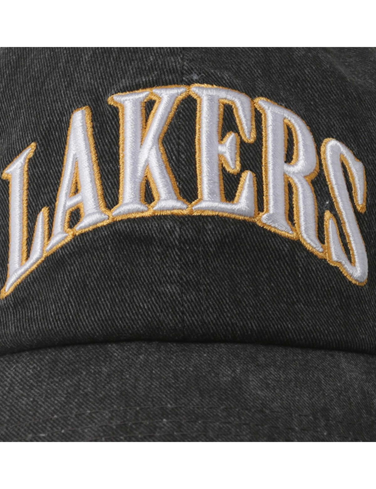 엔비에이(NBA) LAL 빅 레터링 워싱 SOFT COMFORT CAP_SC170 블랙