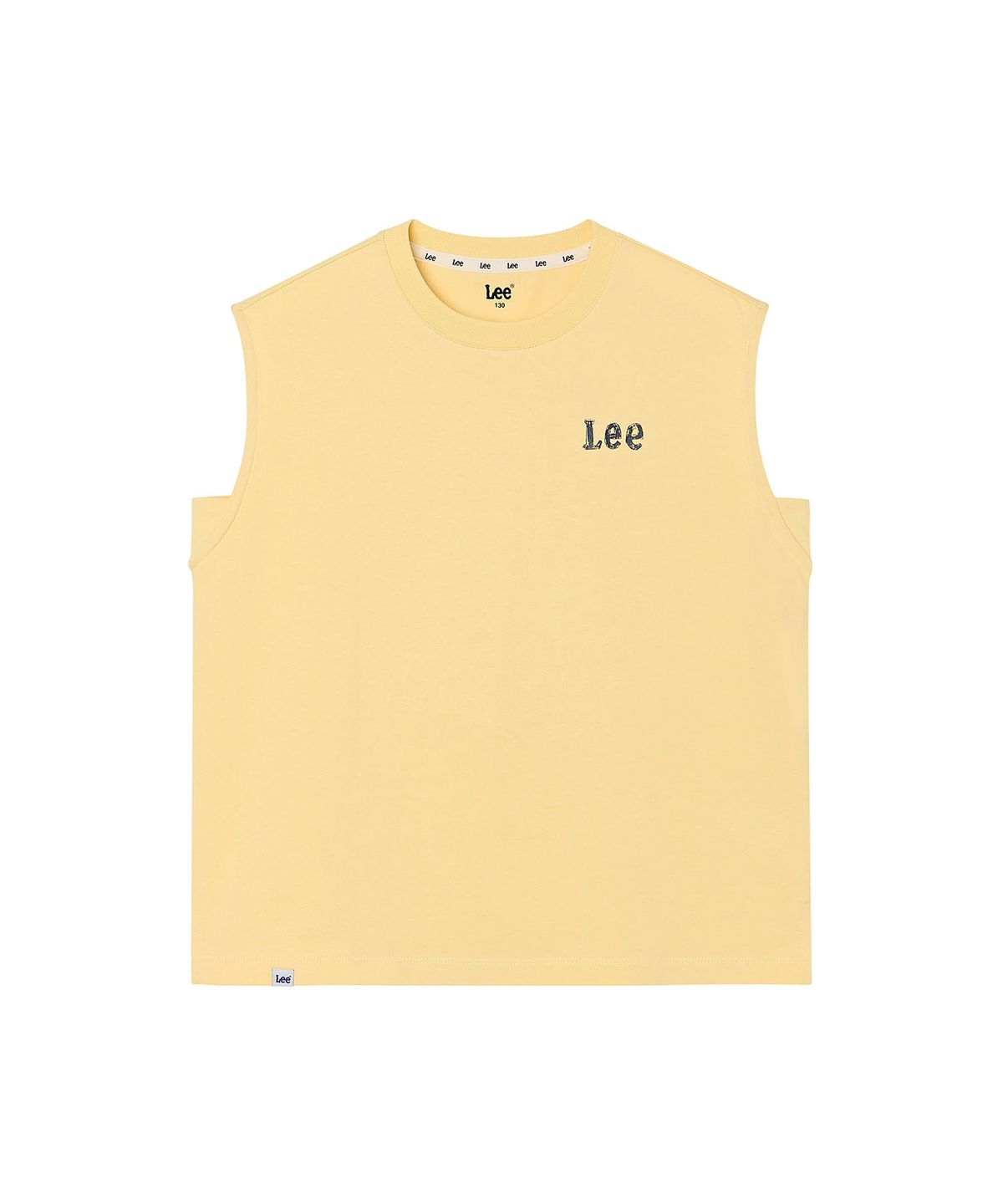 리 키즈(LEE KIDS) 크레용 모자 아트웍 슬리브리스 티 옐로우 LK2602SL41YL