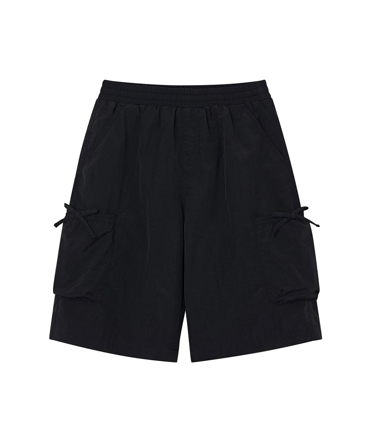 리 키즈(LEE KIDS) 데이지 리본 포켓 나일론 카고 팬츠 블랙 LK2602SO40BK