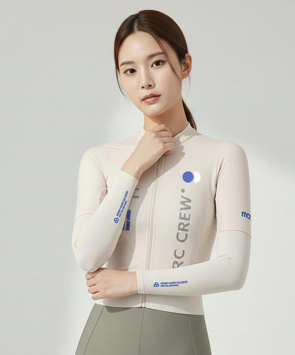 엠씨엔스포츠(MCNSPORTS) 실리 베이지 자전거 팔토시 ARM SLEEVES-SILLY BEIGE