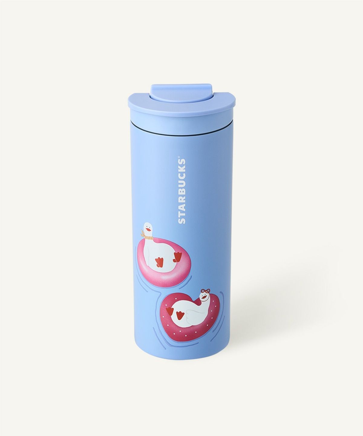 스타벅스(STARBUCKS) SS 젤리덕 블루 텀블러 355ml +에코텀블러음료쿠폰(카톡발송)