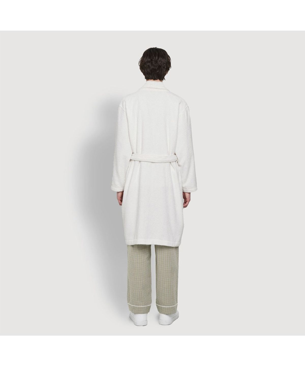 자주(JAJU) 데일리 코튼 테리 배스 로브 화이트