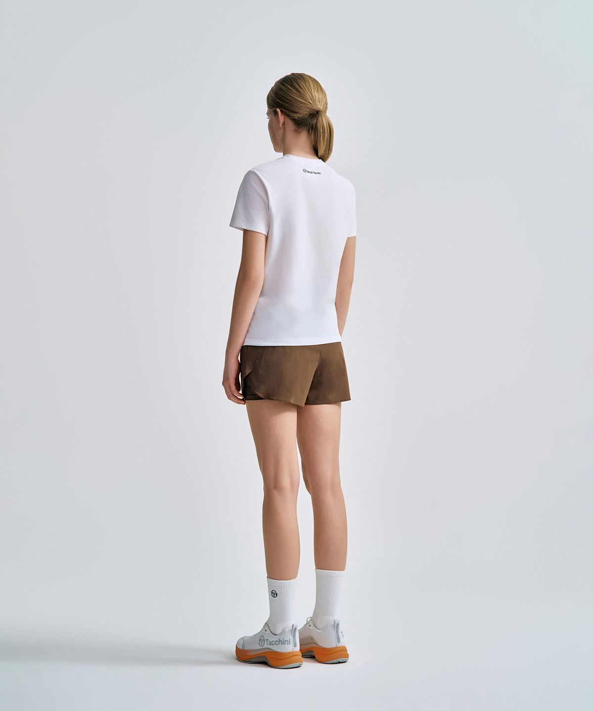 세르지오 타키니(SERGIO TACCHINI) W 쿨매치 반팔 티셔츠 (White)