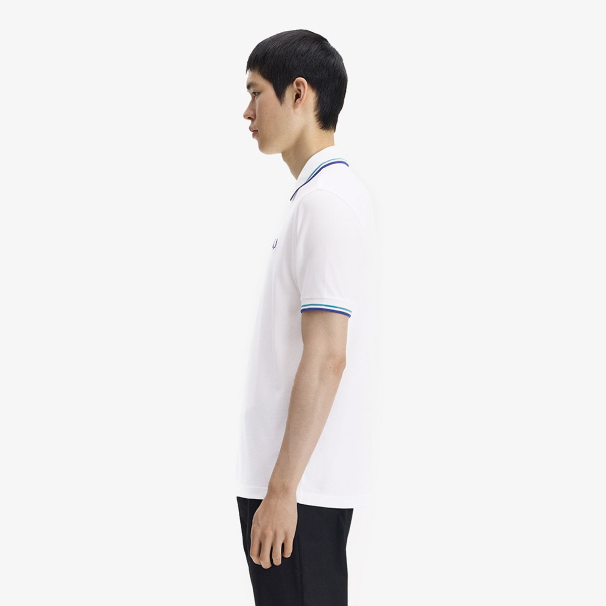 프레드페리(FRED PERRY) [M3600] 트윈 팁 프레드페리 셔츠 - 스노우화이트/딥민트/소호이클립스 AFPM2613600-94A