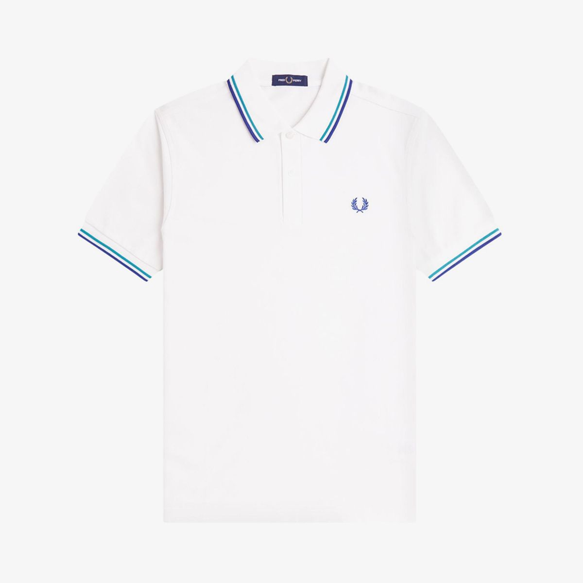 프레드페리(FRED PERRY) [M3600] 트윈 팁 프레드페리 셔츠 - 스노우화이트/딥민트/소호이클립스 AFPM2613600-94A